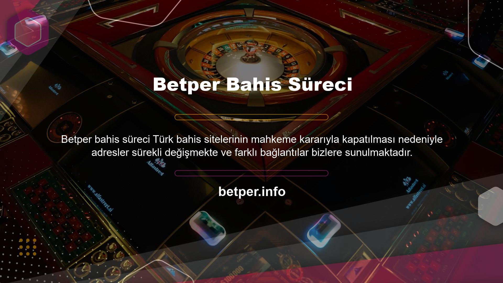 Bu nedenle ekip, Betper giriş bilgilerini periyodik olarak değiştirir ve hesabınıza yeni giriş bilgileri üzerinden erişebilirsiniz